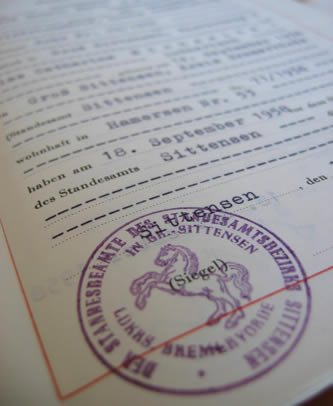 Dokumente mit Siegel